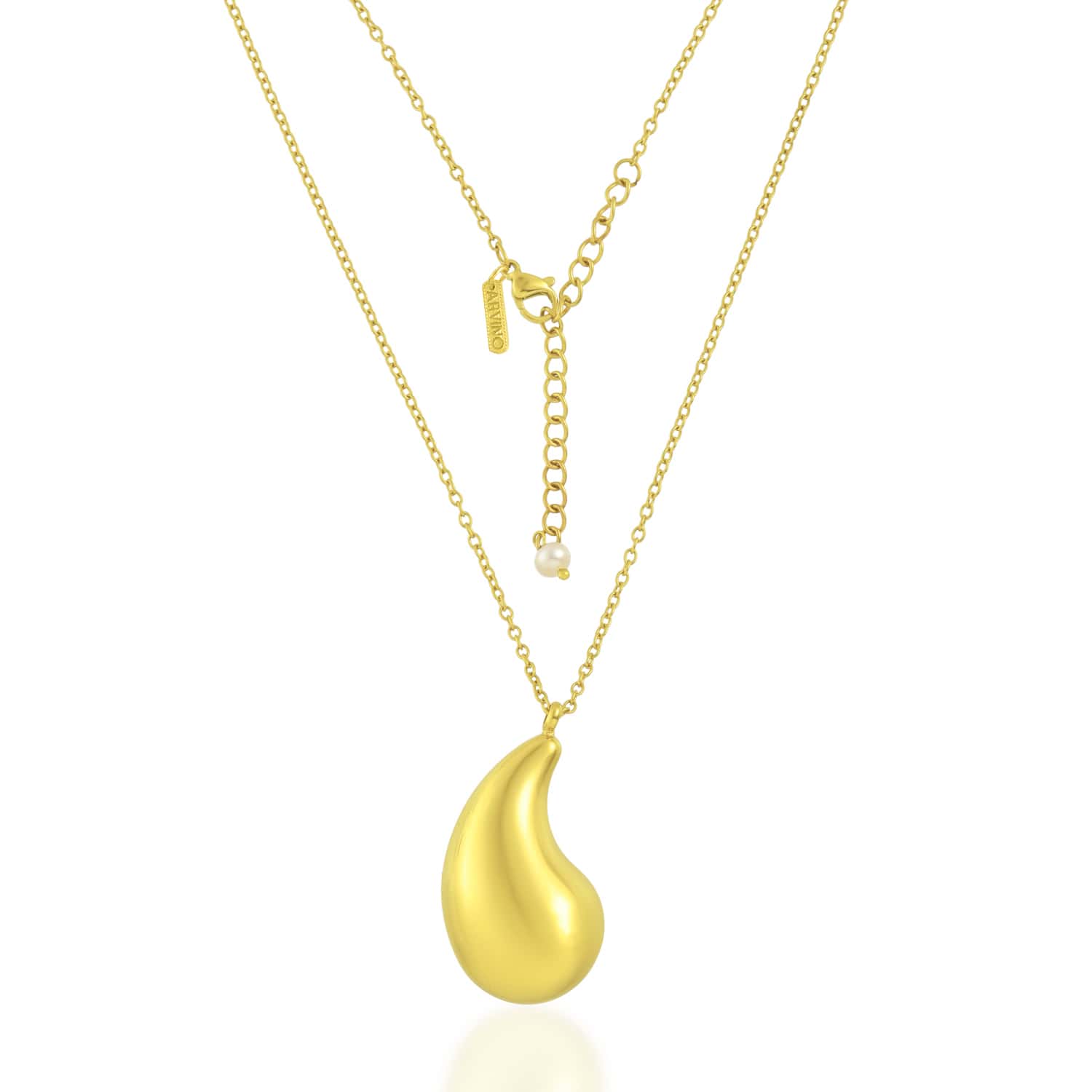 Water Drop Locket Necklace